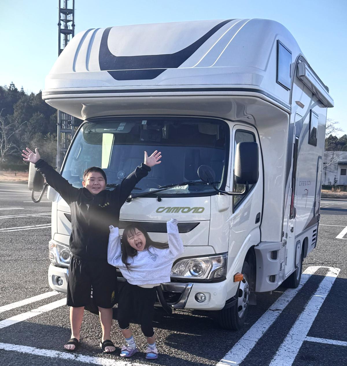 子供とキャンピングカー